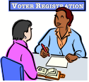 voter registration icon