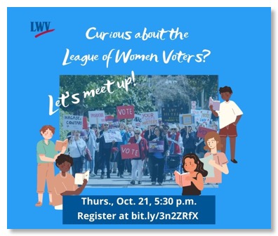 Facebook post - Learn About LWVGB Meet Up